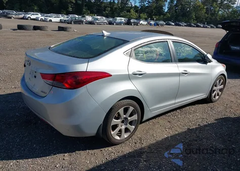 2013 Hyundai Elantra Limited из США, поврежденный, VIN 5NPDH4AE7DH164110